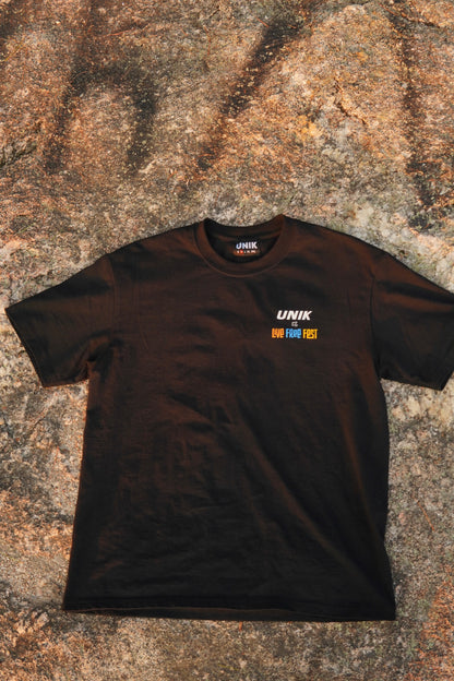 UNIK x Live Free Fest - Black Shirt